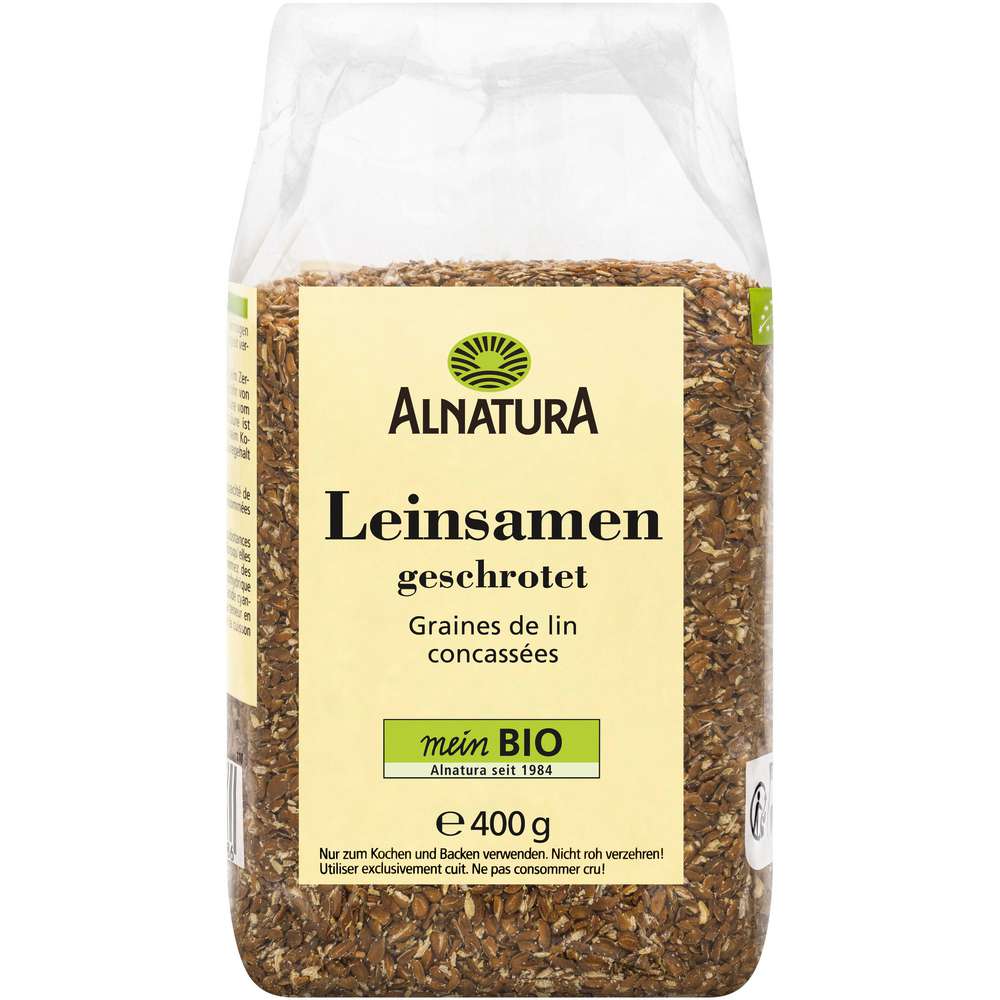 Produktabbildung Alnatura Bio Leinsamen geschrotet