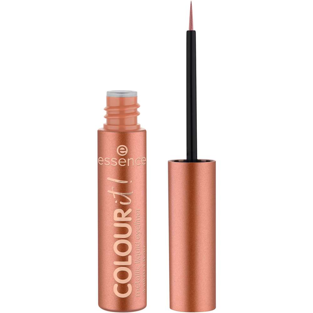 Produktabbildung essence COLOUR it! metallic liquid liner 01 Burnished Bronze 