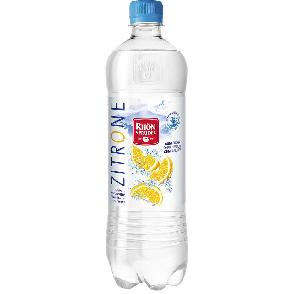 Produktabbildung Rhön Sprudel Mineralwasser Plus Zitrone