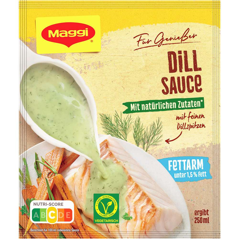 Produktabbildung Maggi Genießer Sauce, Dill fettarm