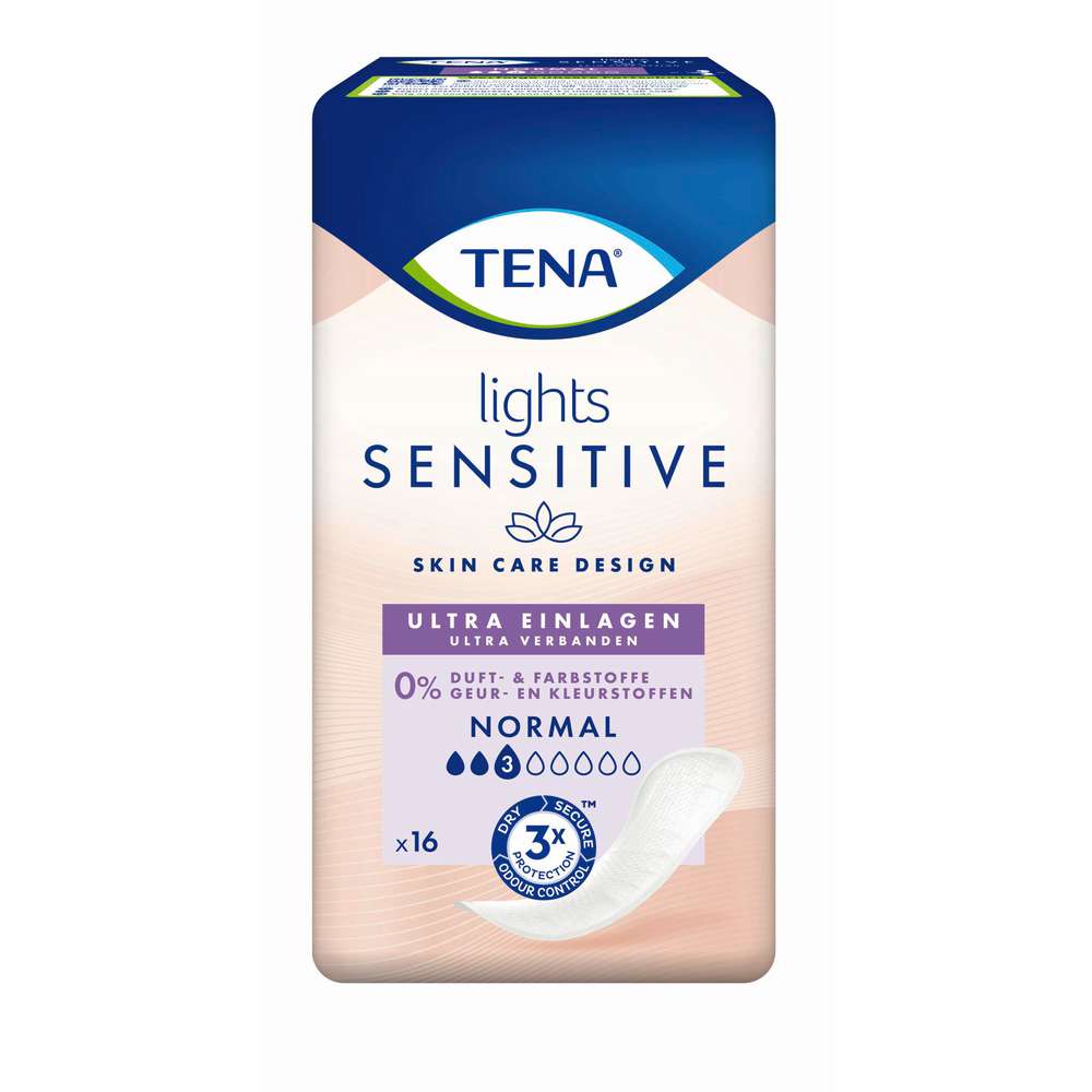 Produktabbildung Tena lights Slipeinlagen sensitive Ultra, Normal