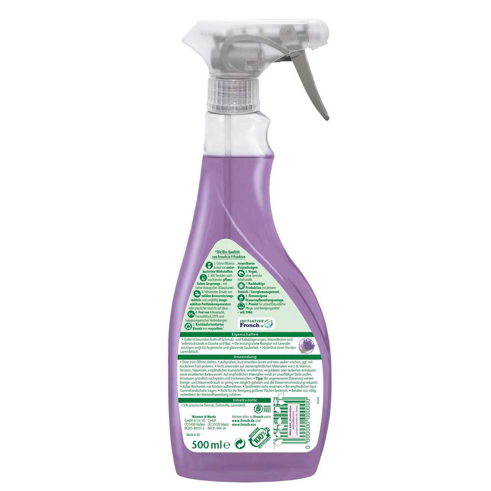 Produktabbildung Frosch Hygiene Reiniger, Lavendel