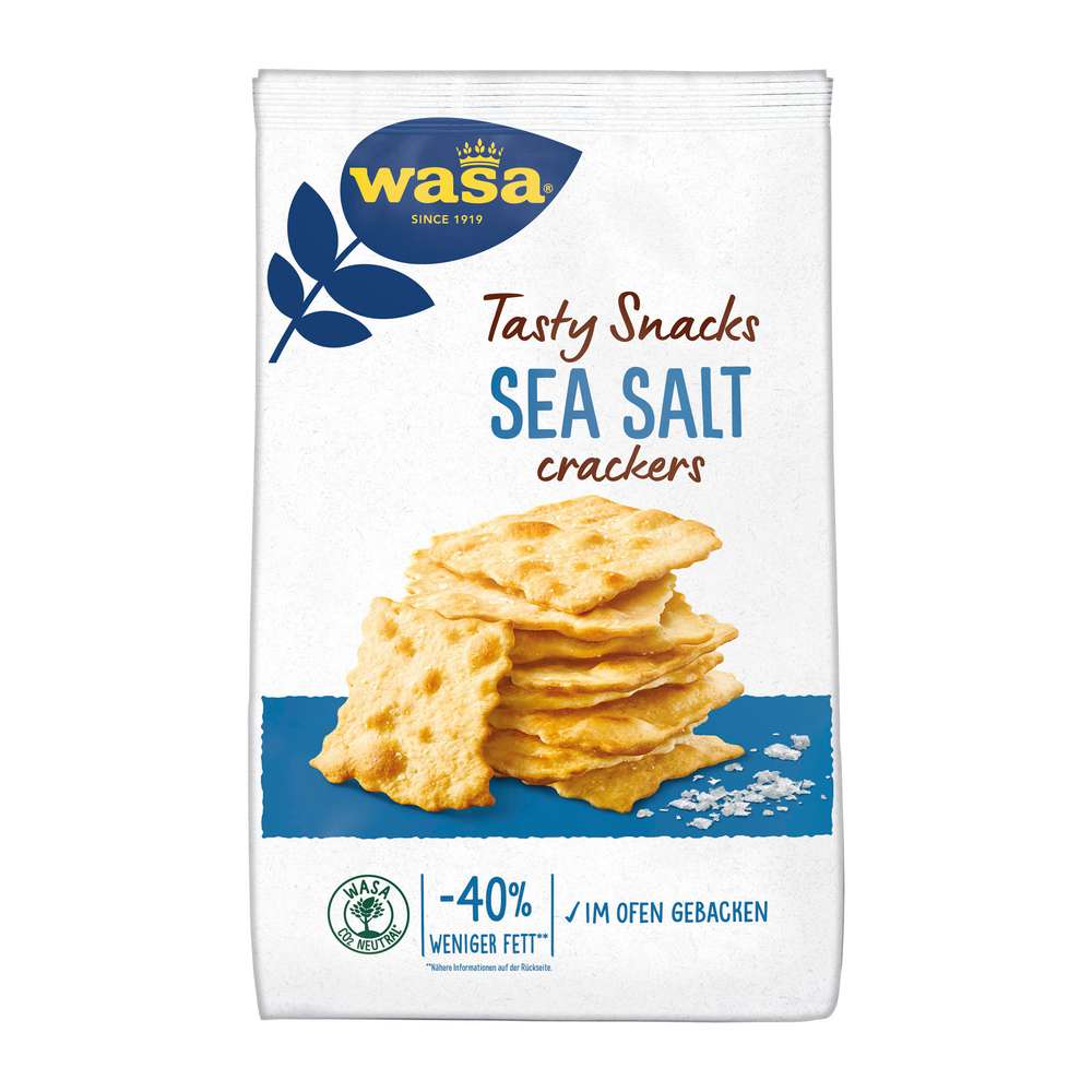 Produktabbildung Wasa Delicate Crackers Sea Salt