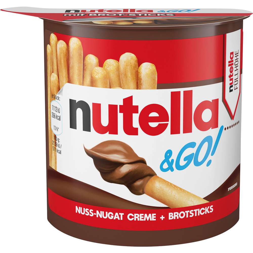 Produktabbildung Ferrero Nutella & Go, Schoko-Haselnuss Snack