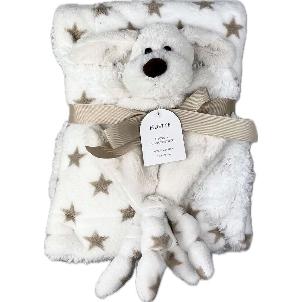 Produktabbildung Huette Decke & Schnuffeltuch Hund