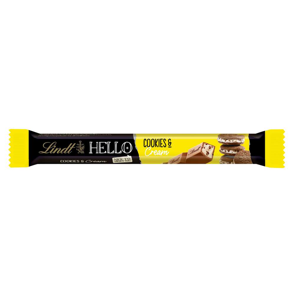 Produktabbildung Lindt Hello Schokoriegel, Cookies & Cream