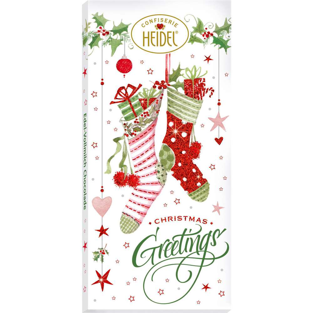 Produktabbildung Confiserie Heidel Schokolade Merry Christmas