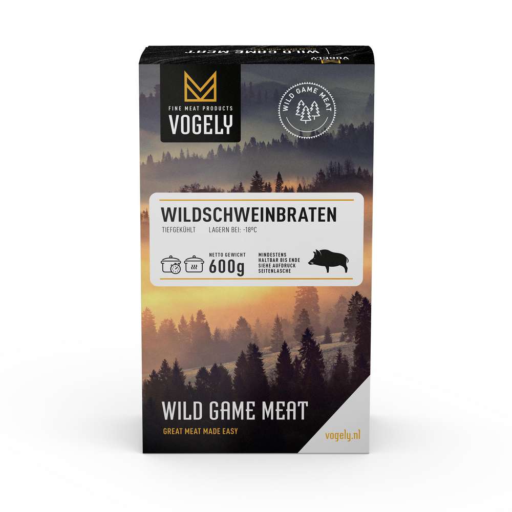 Produktabbildung Vogely Wildschweinbraten, tiefgekühlt