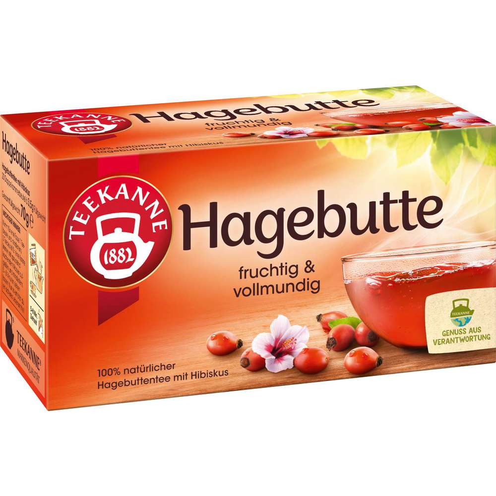 Produktabbildung Teekanne Früchtetee Hagebutte