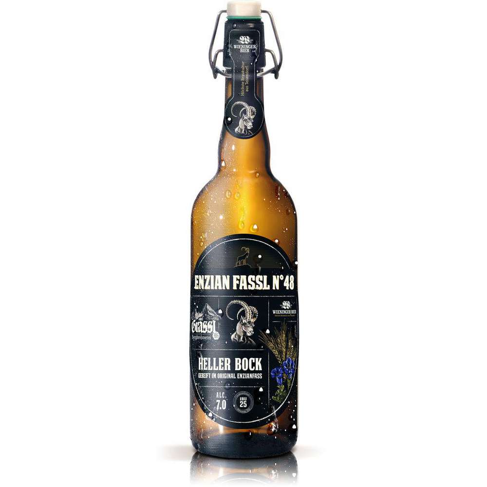 Produktabbildung Wieninger Helles Bockbier Enzian Fassl No.48 7%