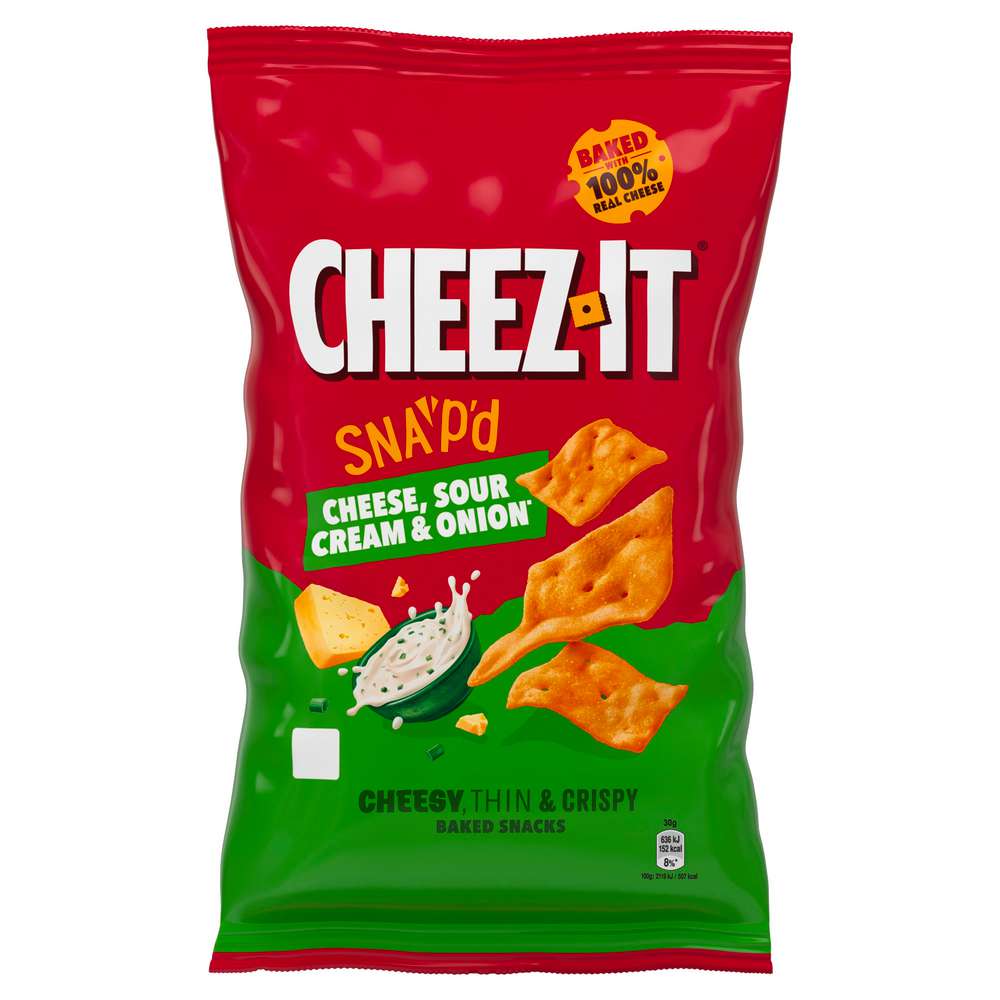 Produktabbildung Cheez-It Snap'd Cheese, Sour Cream & Onion Cracker