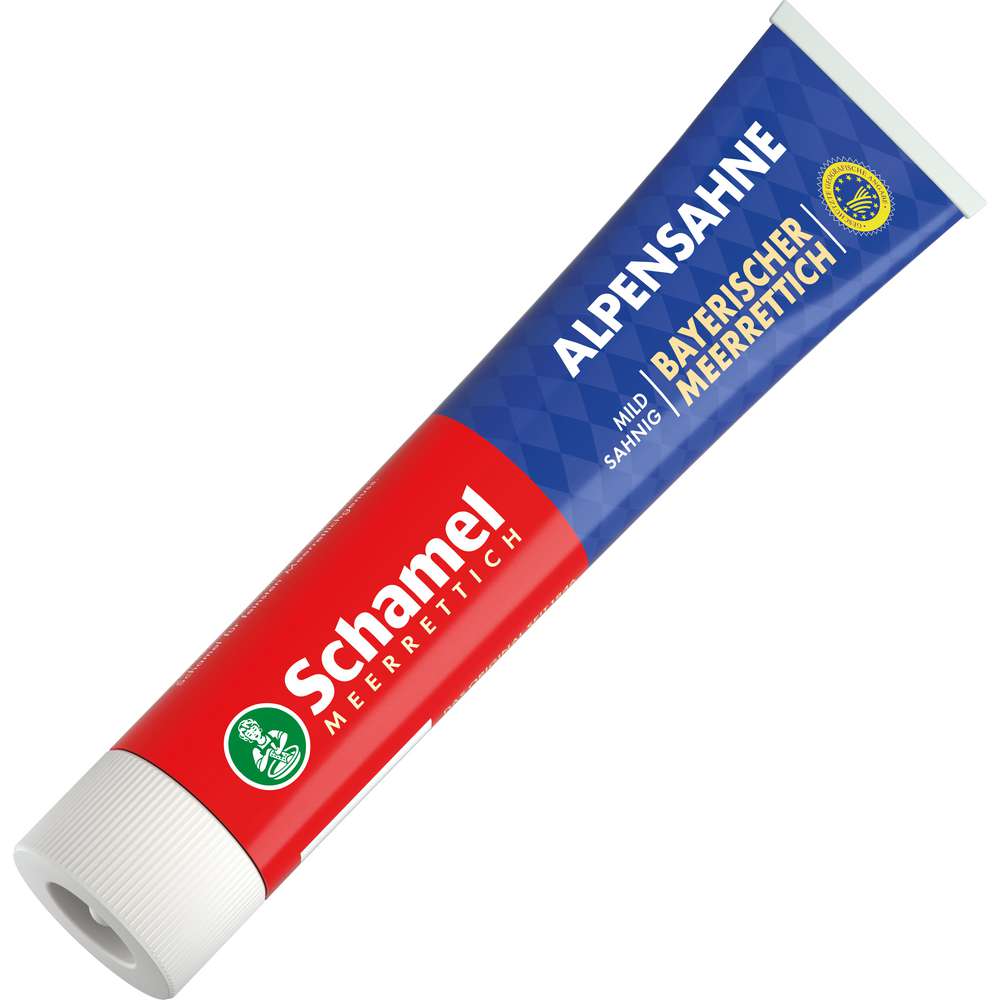 Produktabbildung Schamel Meerrettich Alpensahne