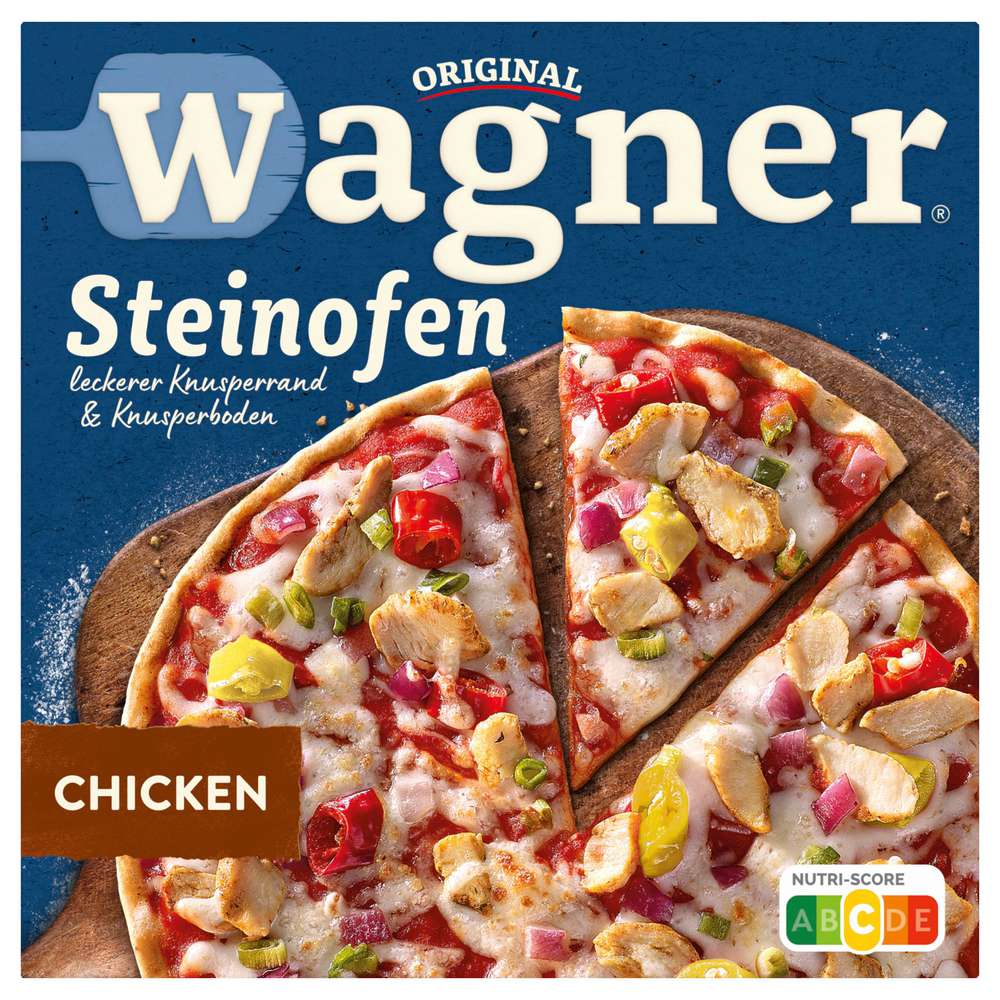 Produktabbildung Wagner Steinofen Pizza Chicken, tiefgekühlt