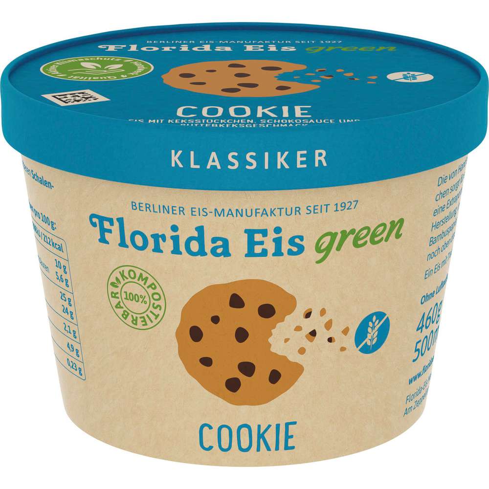Produktabbildung Florida Eis Milcheis Cookie