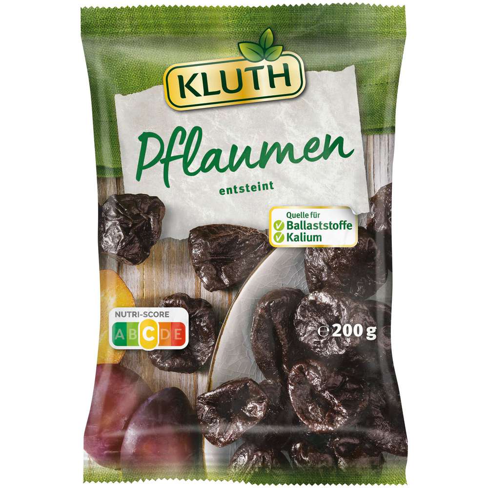 Produktabbildung Kluth Pflaumen, getrocknet und entsteint