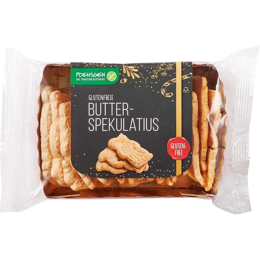 Produktabbildung Pönsgen Butterspekulatius, glutenfrei