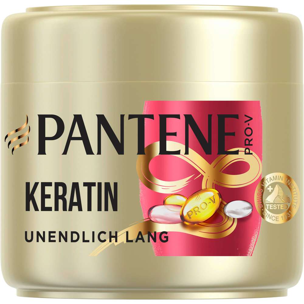 Produktabbildung Pantene Pro-V Haarmaske Keratin, Unendlich Lang