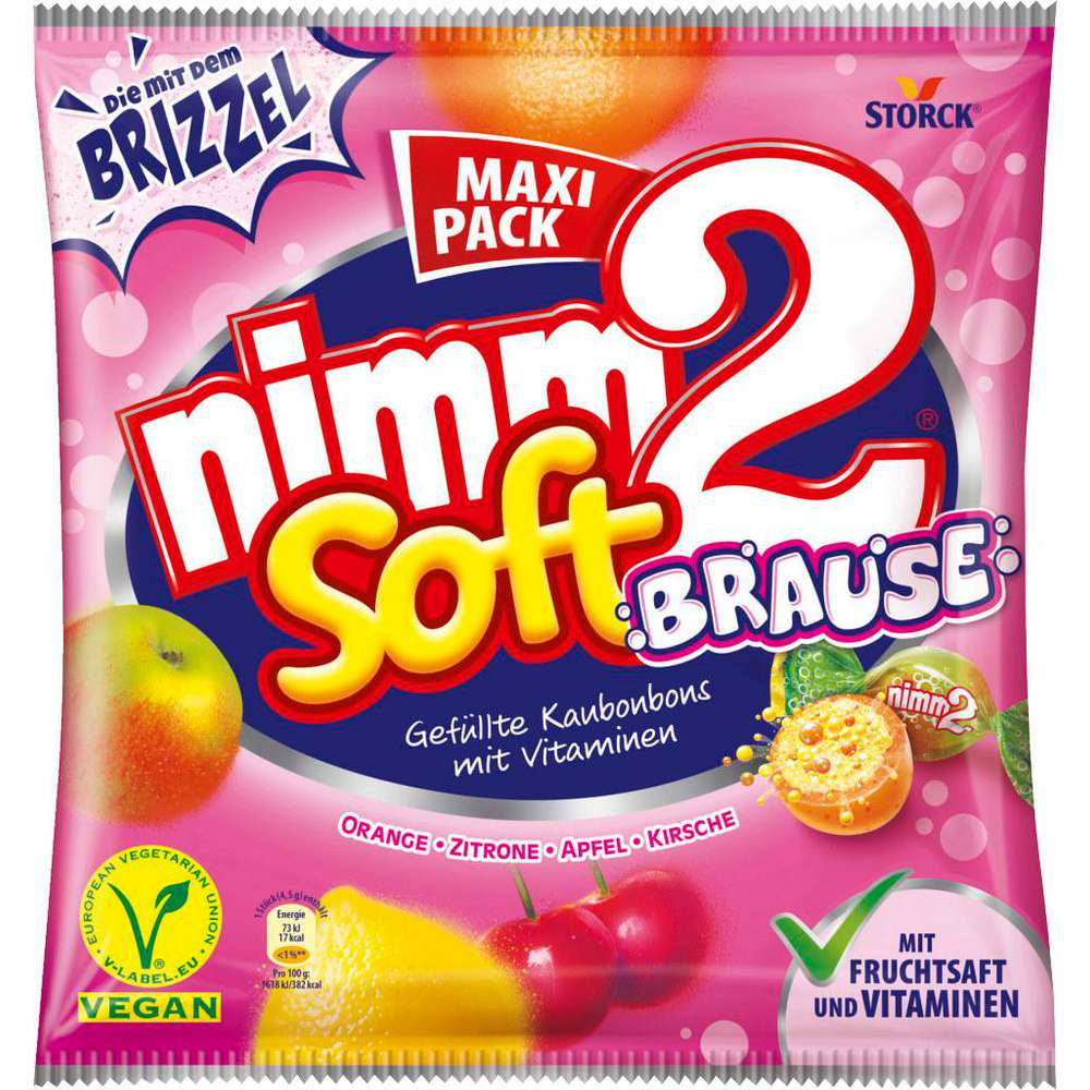 Produktabbildung Nimm2 Kaubonbons Soft, Brause