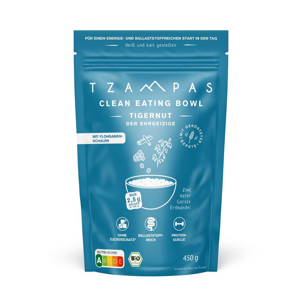 Produktabbildung TZAMPAS Clean Eating Bowl Tigernut
