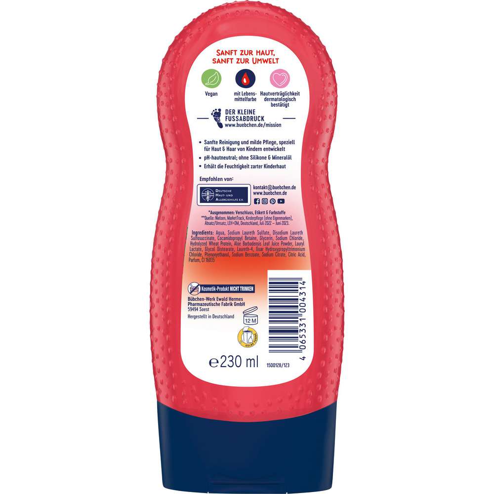 Produktabbildung Bübchen Kids Shampoo & Dusche, Spaghetti-Eis