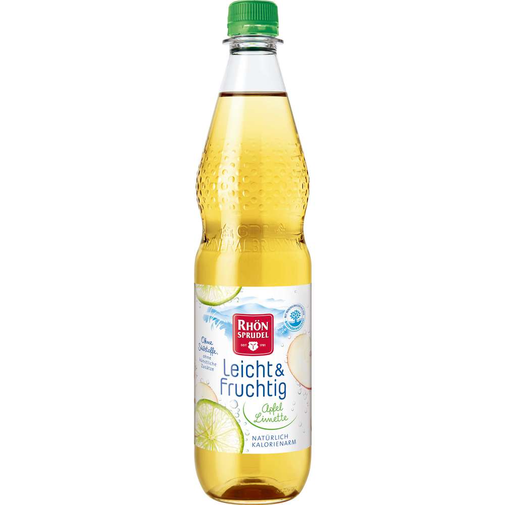 Produktabbildung Rhön Sprudel Leicht & Fruchtig Apfel-Limette Saft