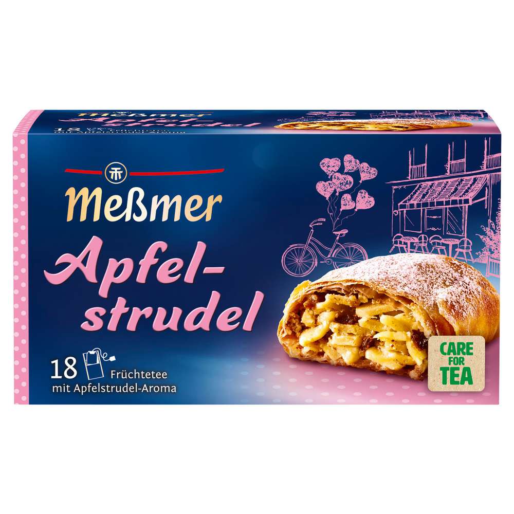 Produktabbildung Meßmer Früchte-Tee, Apfelstrudel
