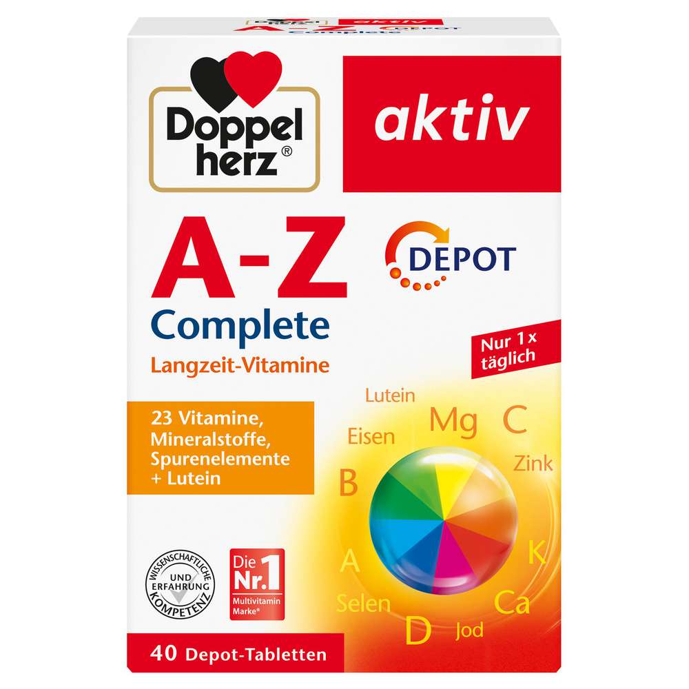 Produktabbildung Doppelherz Langzeit Vitamine A-Z Complete Tabletten