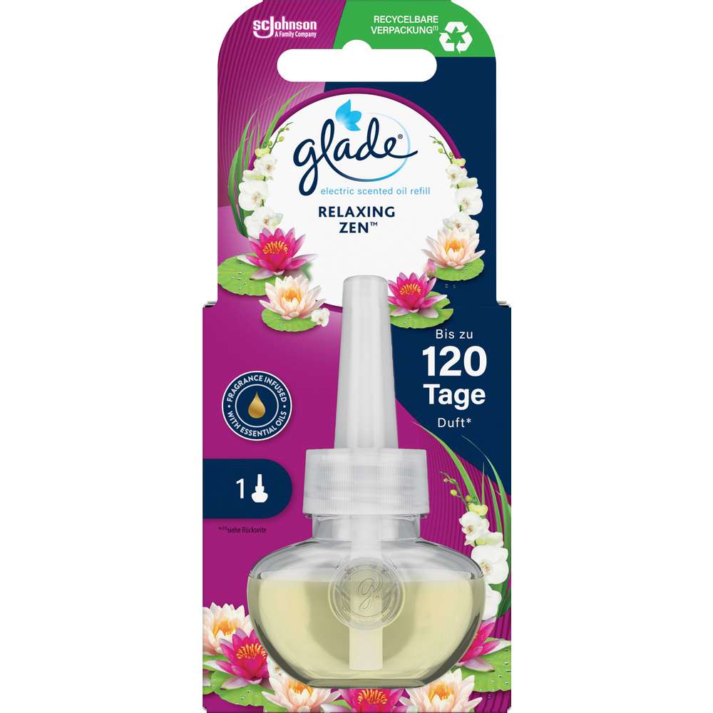 Produktabbildung Glade Duftstecker Electric Scented Oil Nachfüller, Relaxing Zen