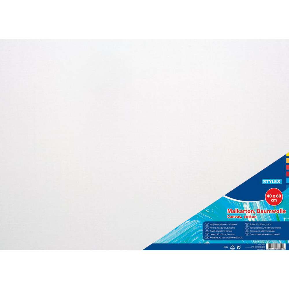 Produktabbildung Stylex Malkarton 40x60cm