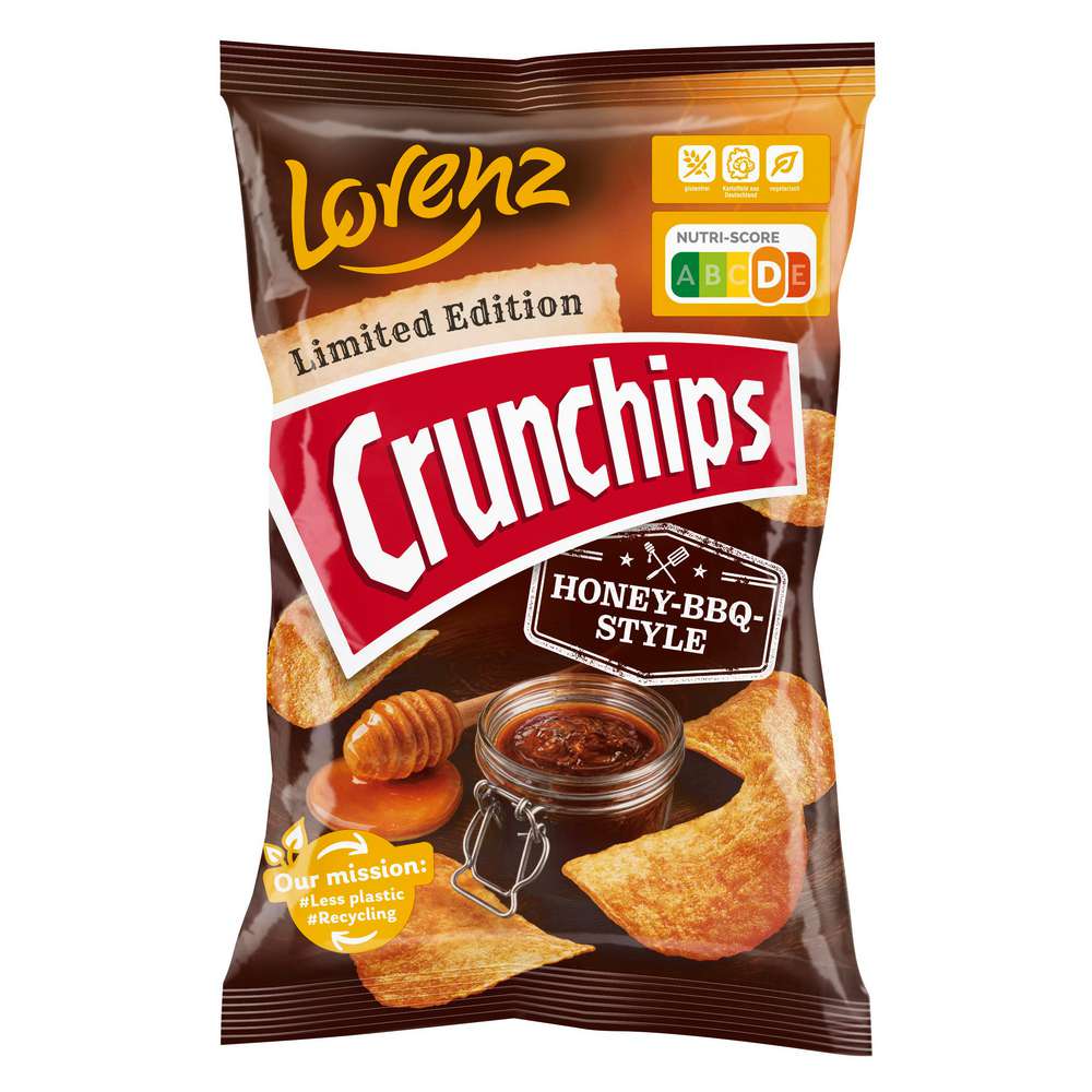Produktabbildung Lorenz Crunchips Honey-BBQ-Style