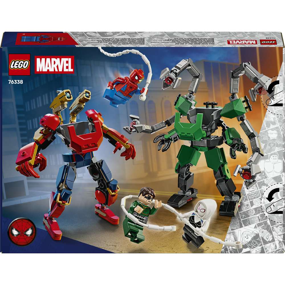 Produktabbildung Lego LEGO Marvel Mech-Duell: Spider-Man vs. Doc Ock 76338