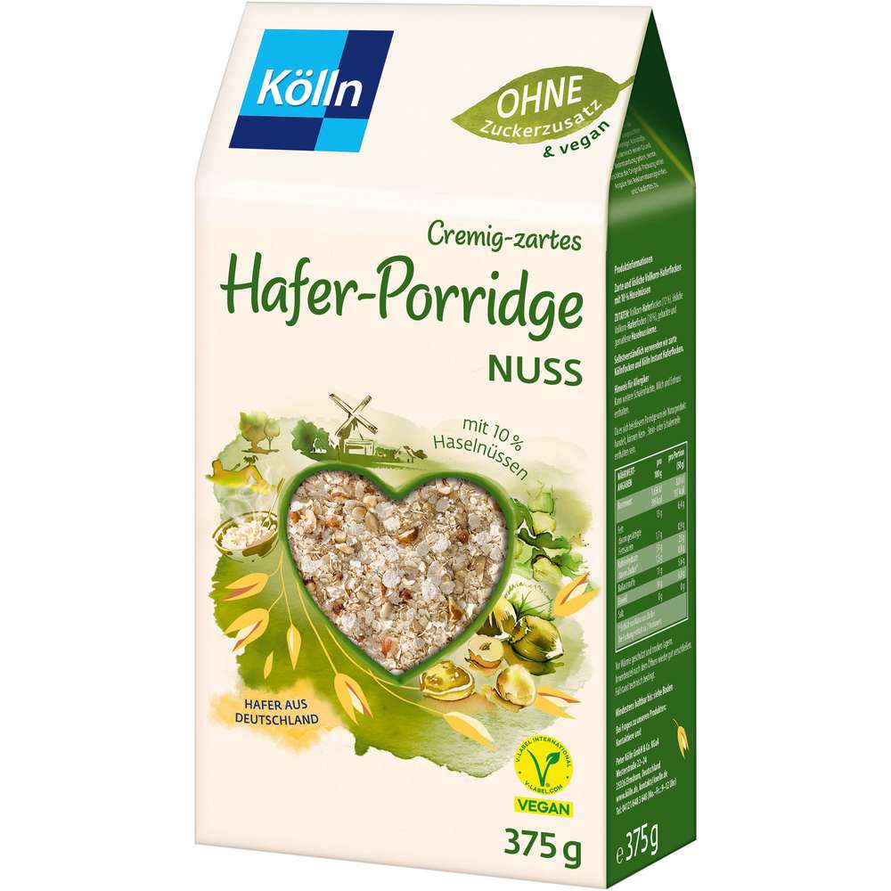 Produktabbildung Kölln Hafer-Porridge, Nuss