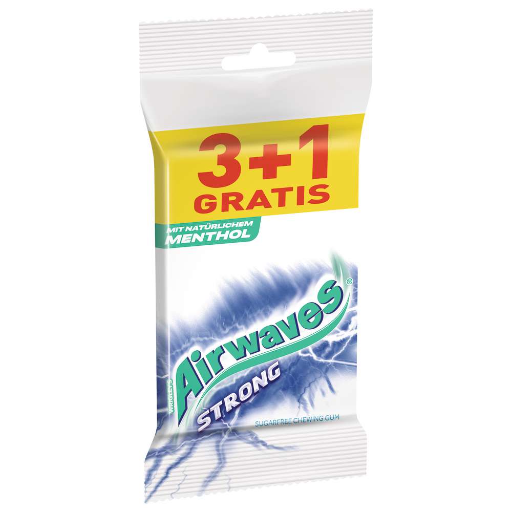 Produktabbildung Airwaves Kaugummi Strong
