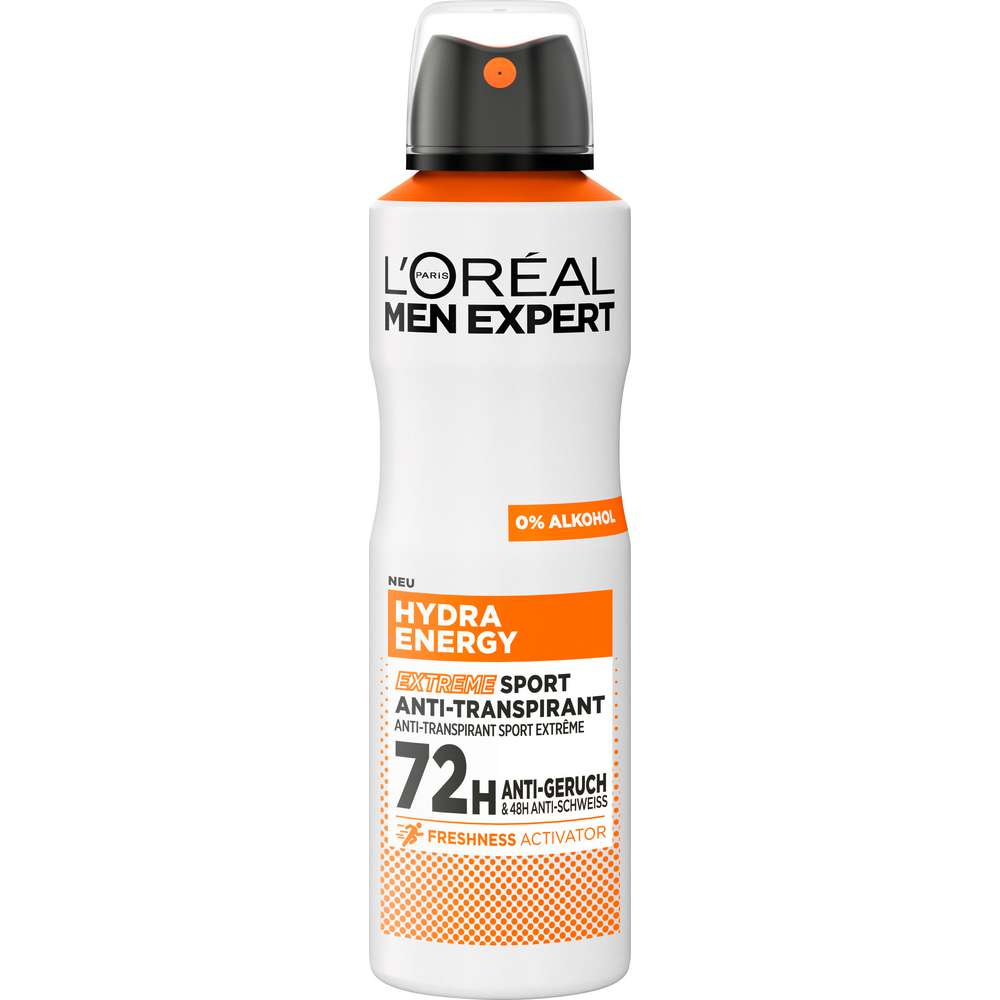 Produktabbildung L'Oreal Paris Deospray Hydra Energy, Extreme Sport
