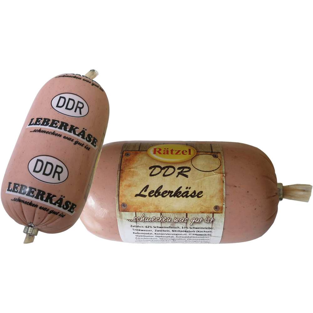 Produktabbildung Rätzel DDR-Leberkäse