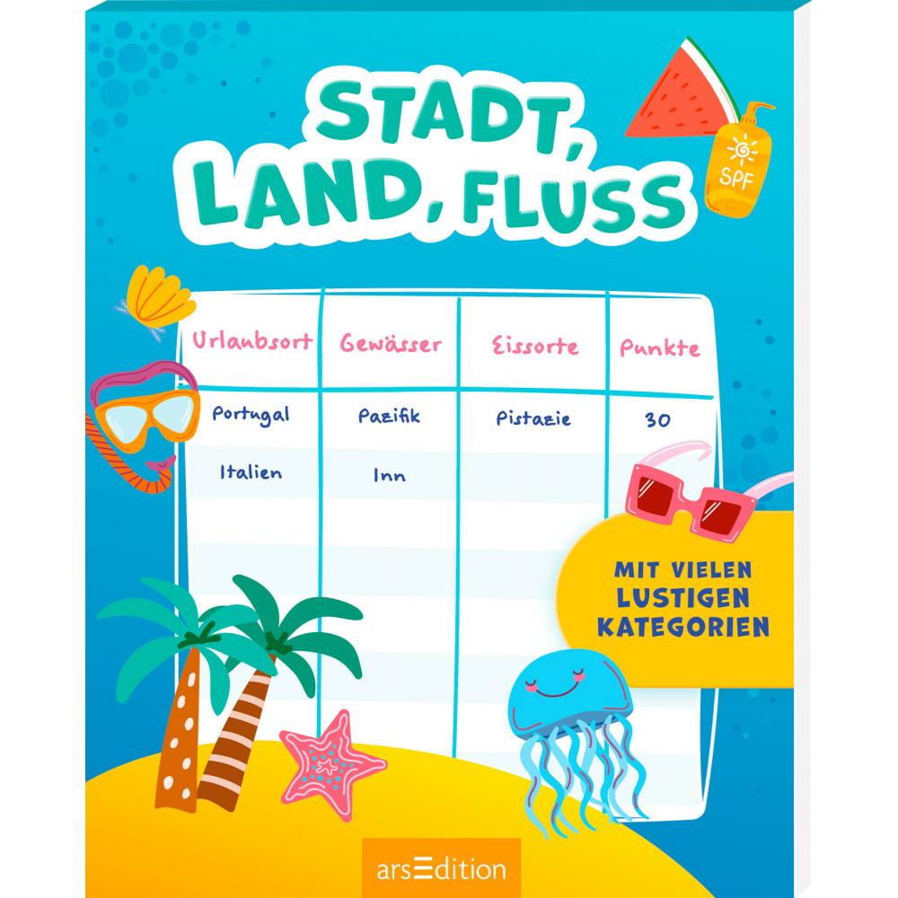 Produktabbildung keine Marke Spieleblock für die Ferien, je Titel