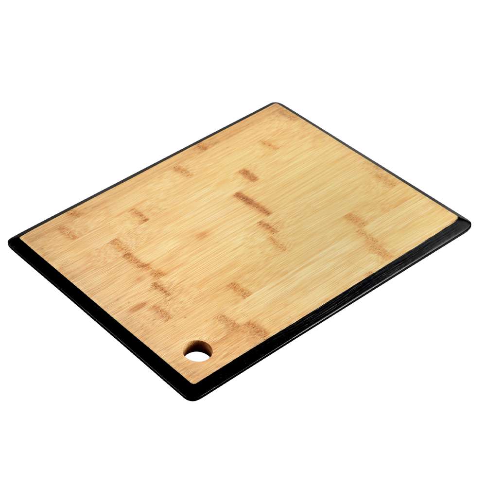 Produktabbildung Kesper Schneidebrett schwarz,35x26x1,5cm,Bambus