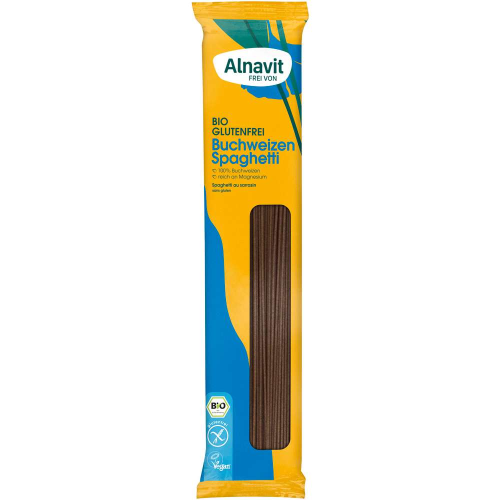 Produktabbildung Alnavit Bio Buchweizen-Nudeln, Spaghetti