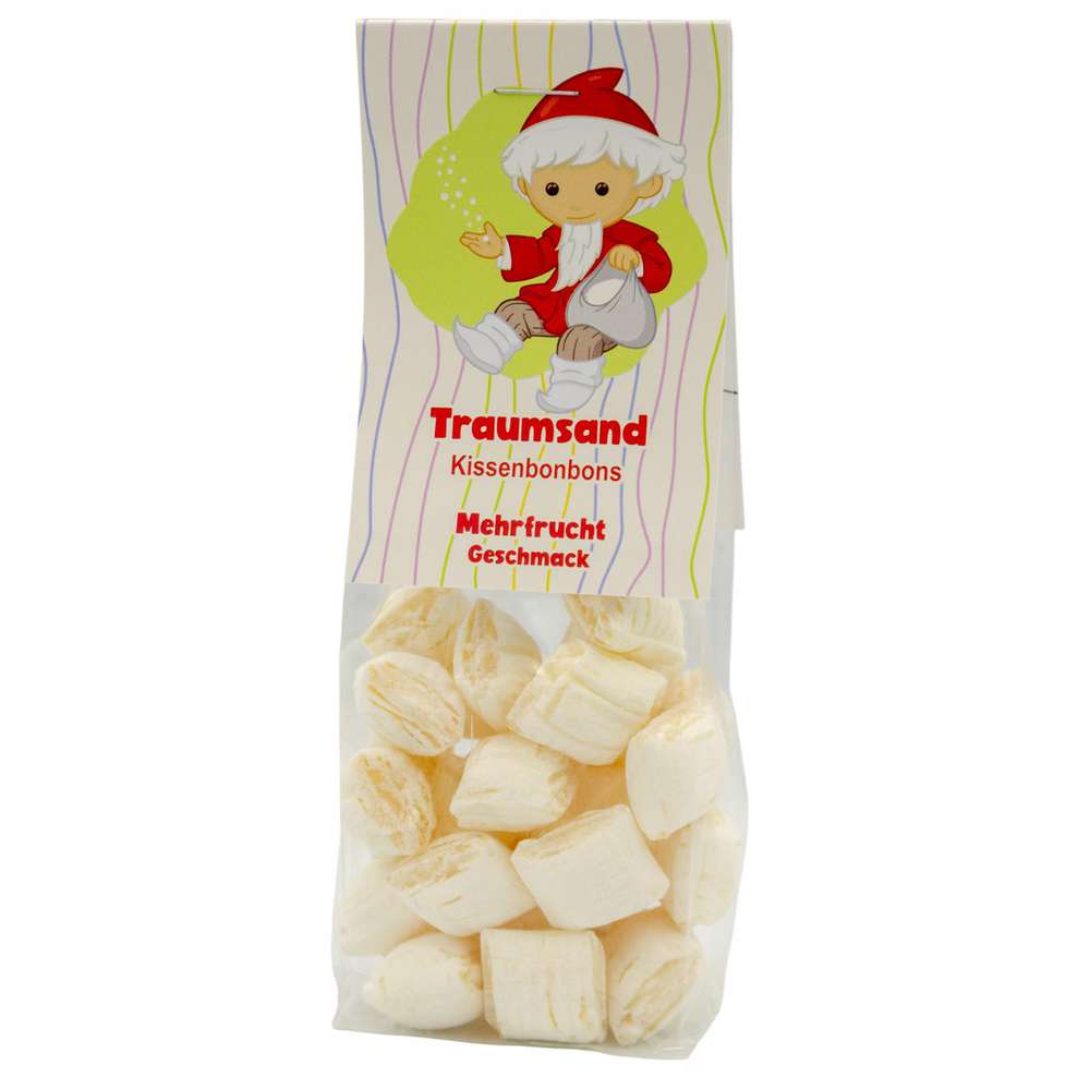 Produktabbildung Bonbonmann Traumsand Kissenbonbons, Mehrfrucht