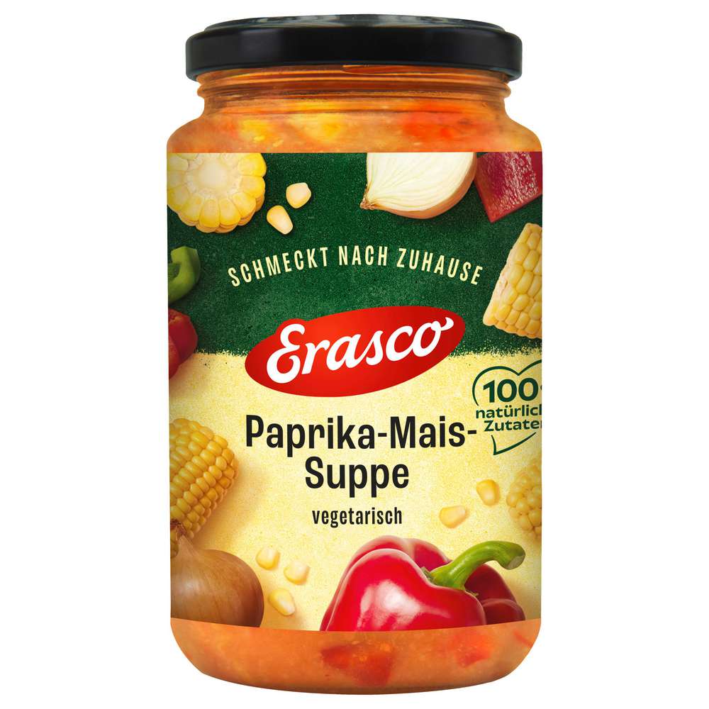 Produktabbildung Erasco Paprika-Mais-Suppe