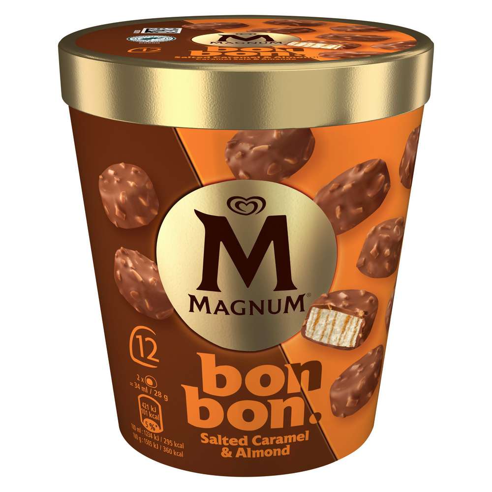 Produktabbildung Magnum Eis, Bonbon Salted Caramel & Almond