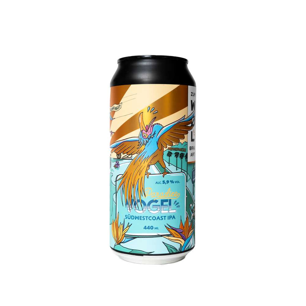Produktabbildung Zum Woel Südwestcoast IPA Paradiesvogel 5,9%