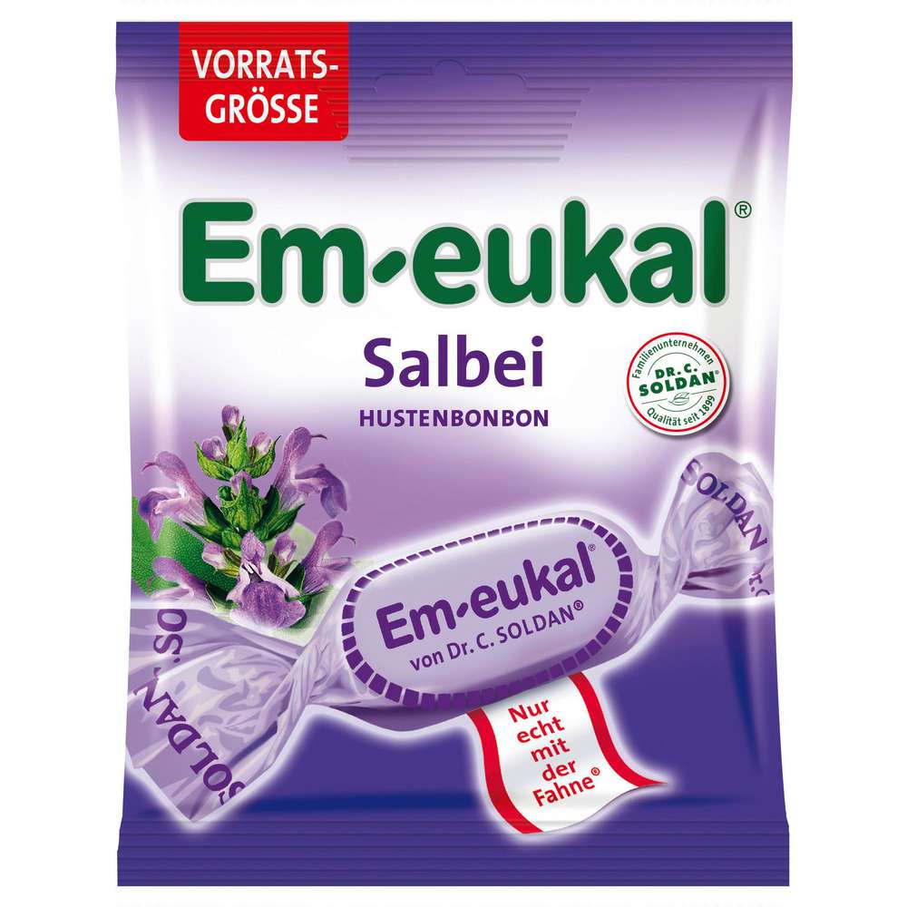 Produktabbildung Em-Eukal Salbei Bonbons
