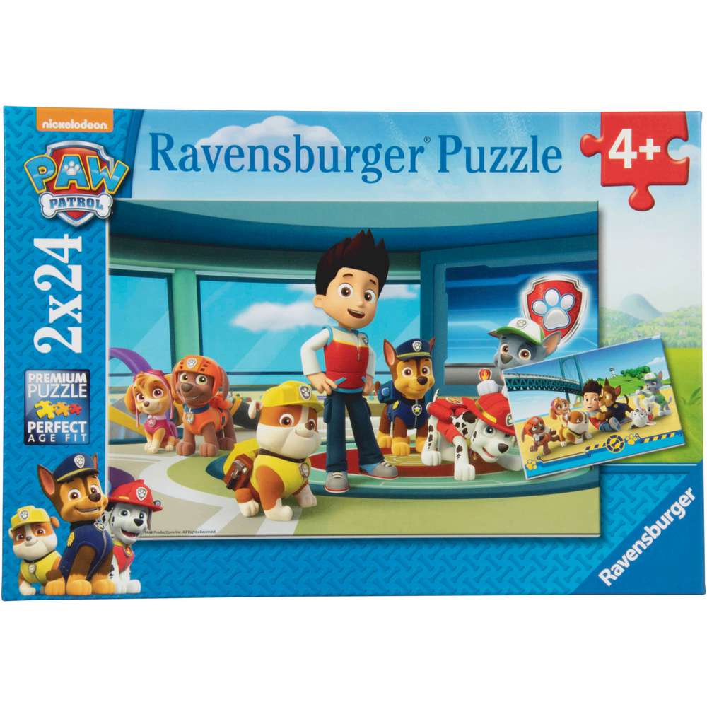 Produktabbildung Ravensburger Puzzle Paw Patrol 2x 24 Teile