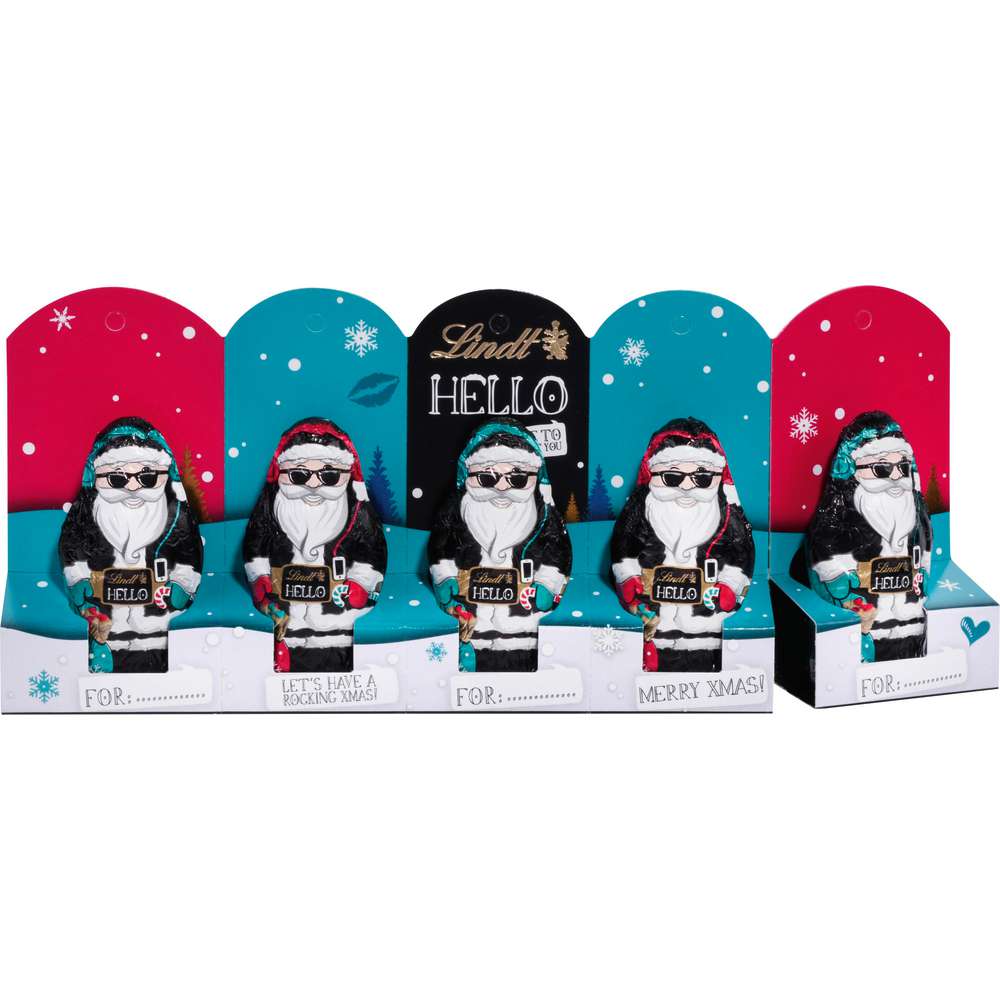 Produktabbildung Lindt Schokoladen Hello-Mini Santa