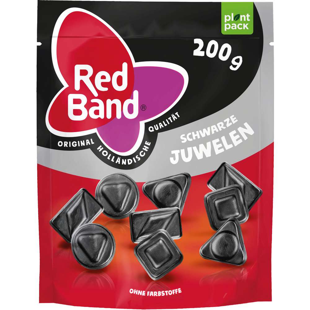 Produktabbildung Red Band Lakritz Schwarze Juwelen