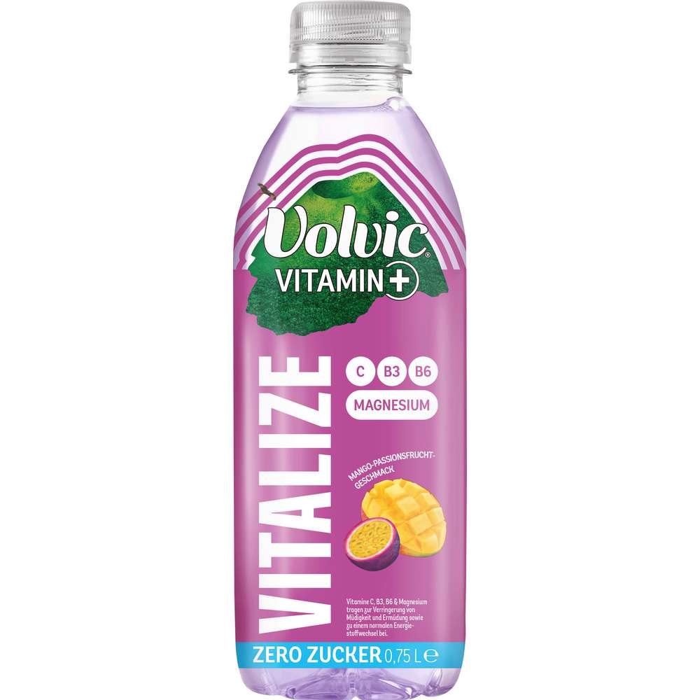 Produktabbildung Volvic Wasser mit Geschmack Vitalize, Mango