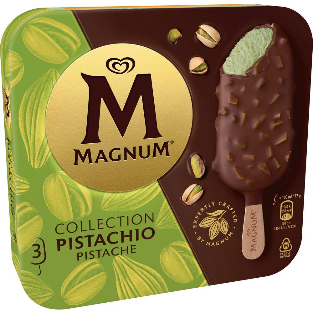 Produktabbildung Magnum Stiel-Eis Mini, Pistazie