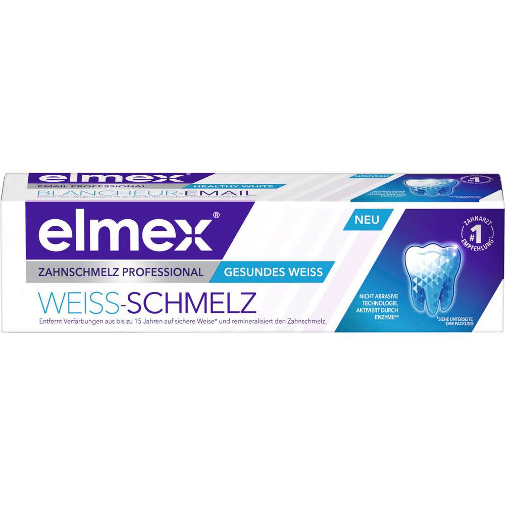 Produktabbildung elmex Zahncreme Zahnschmelz Professional, Weiß-Schmelz