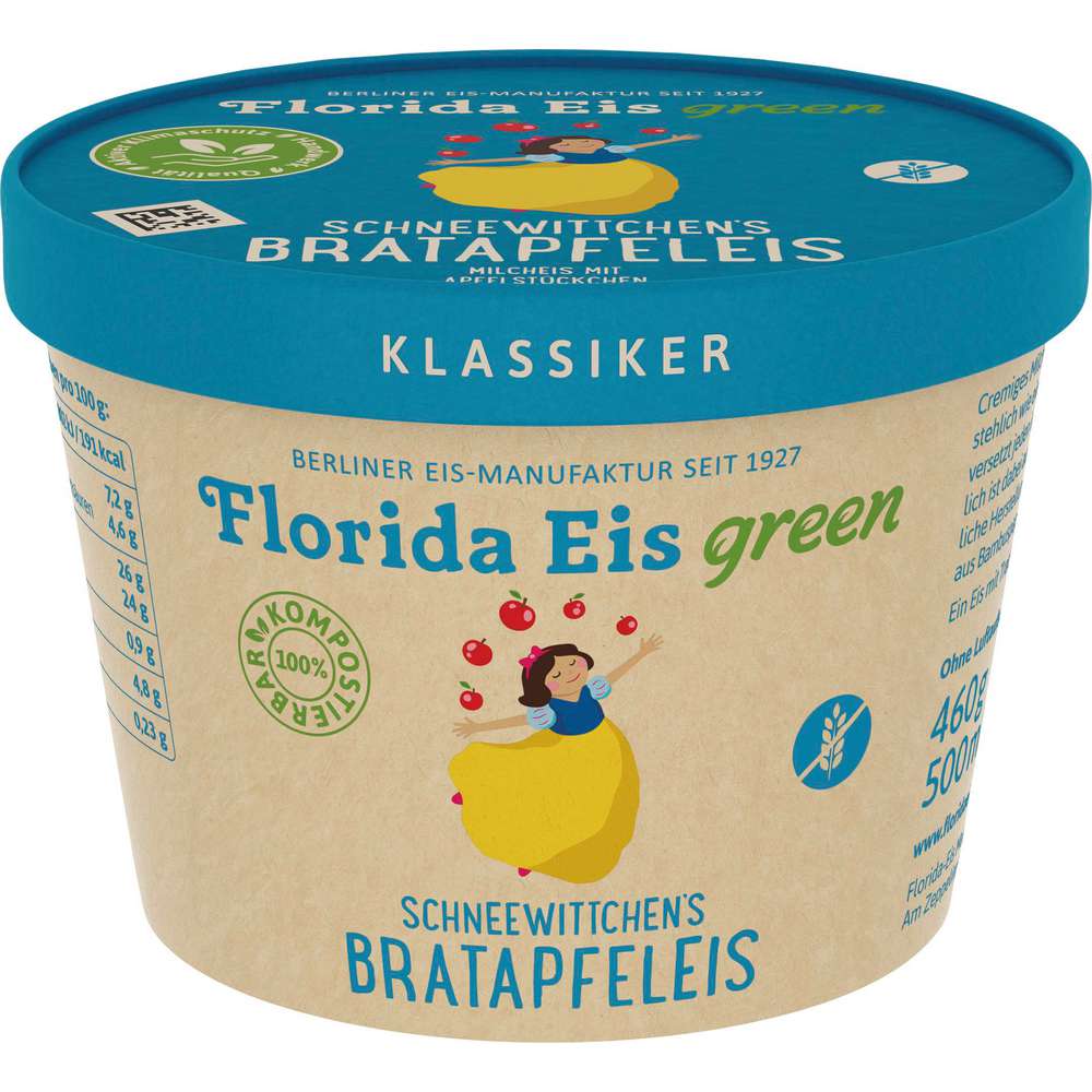 Produktabbildung Florida Eis Bratapfel Milcheis